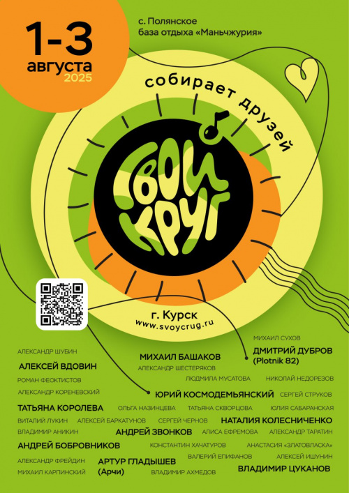 Гости VI фестиваля "СВОЙ КРУГ"